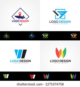 Logo Design Templates set