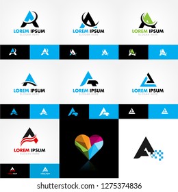 Logo Design Templates set