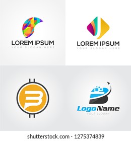 Logo Design Templates set