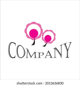 Logo design that can be customized with the company name according to your needs
