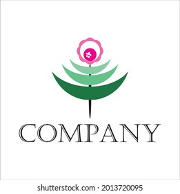 Logo design that can be customized with the company name according to your needs
