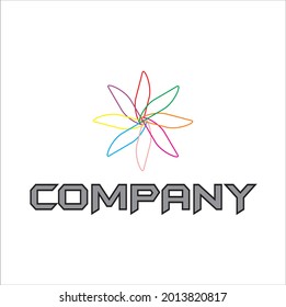 Diseño de logotipo que se puede personalizar con el nombre de la empresa según sus necesidades