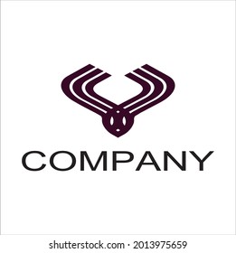 Logo design that can be customized with the company name according to your needs