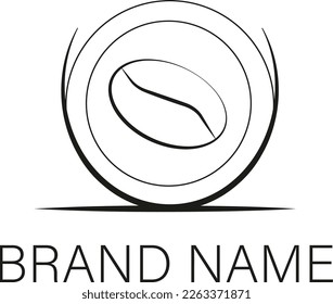 a logo design that can be used for coffee shop