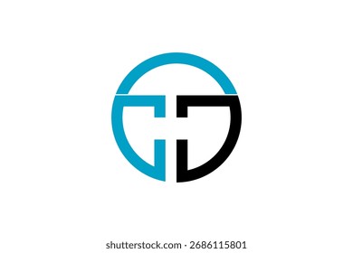 un diseño de logotipo que combina las letras "G" y "T" en una forma estilizada y circular.
