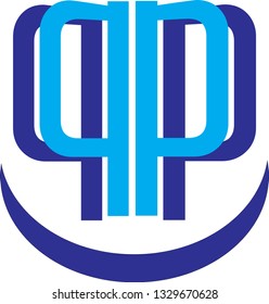 Logo design that has a philosophy of self-confidence and productivity. Letter QP logo design.