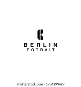 diseño de logotipo. que utiliza la letra b como formulario principal.
utilizado para empresas de fax.