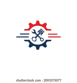 logo design with theme auto repair logo