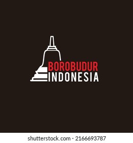 LOGO-DESIGN MIT DIESEM BOROBUR-TEMPEL