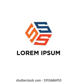 DISEÑO DE LOGOTIPO CON CUBO TEMÁTICO Y SSS DE CARTA