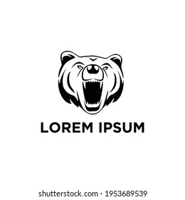 LOGO DESIGN WITH THEME HEAD BEAR