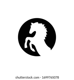 Logo-Design mit Themenpferd