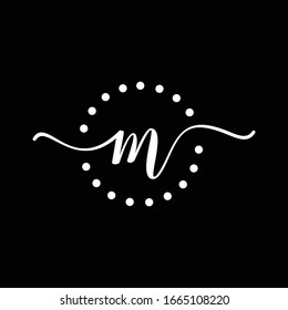 logo design with theme letter M