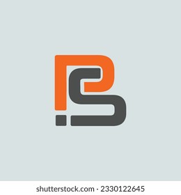 DISEÑO DE LOGOTIPO CON LETRA TEMÁTICA P Y S