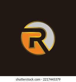 LOGO DESIGN WITH THEME LETTER R
