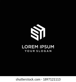 LOGO-DESIGN MIT THEMENSCHREIBEN S H