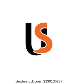 LOGO DESIGN WITH THEME LETTER U S