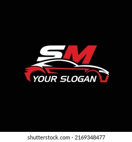 LOGO DESIGN WITH THEME RACING CAR
