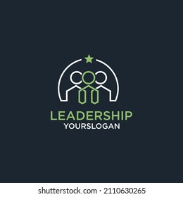 Logo Design Theme Vector Leadership Stock Vector (Royalty Free ...