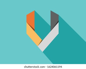 Logo Design With V Letter