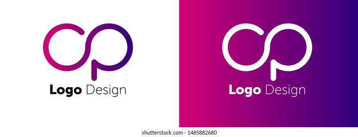 logo design vector. abstract color logotype template. vector web icon