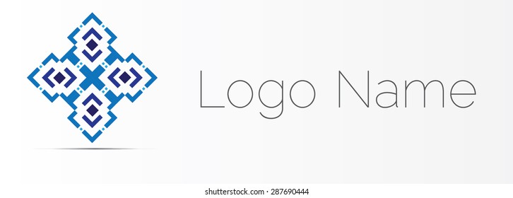 Logo design, vector abstract icon