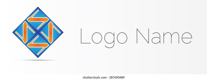 Logo design, vector abstract icon
