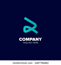 Logo Design Vector Alphabet R