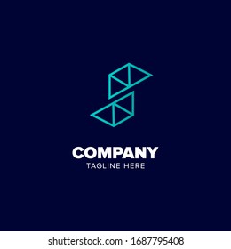 Logo Design Vector Alphabet S