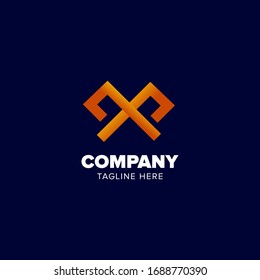 Logo Design Vector Alphabet X