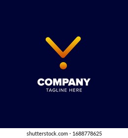 Logo Design Vector Alphabet Y