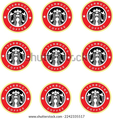 Logo Design Vector art Starbucks