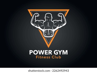 Logo Design Vector for Fitness and Gym, Weight Sports and Crossfit