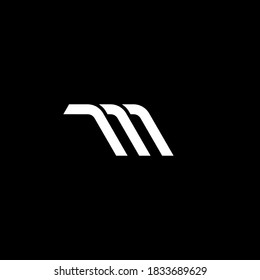 Logo-Design, Vektorsymbol M, für Corporate Identity, Branding und mehr.