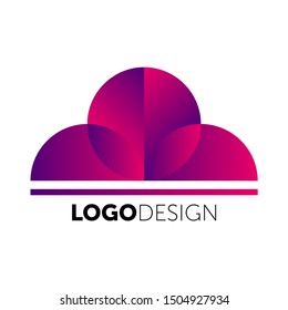 logo design. Vector icon and symbol such as logotype. abstract template.
