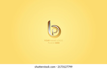 logo design vector illustration with B alphabet