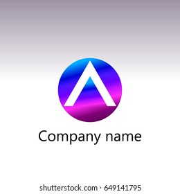 Logo design. Vector illustration.company logo design background