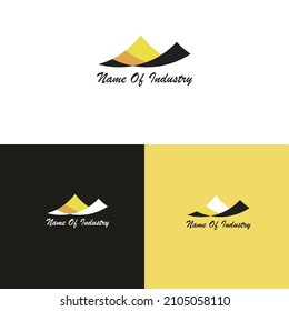 Logotipo del vector de diseño del logotipo, logotipo industrial