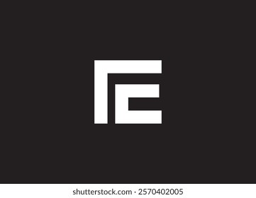 IE logo design vector initial design
