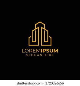 logo design vector real estate