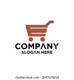 logo design vector, shopping cart logo designs