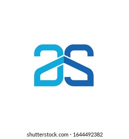 als Logo-Design-Vektorillustration-Zeichenvorlage