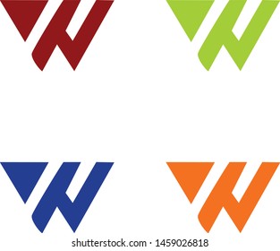 logo design vector symbol icon letter W