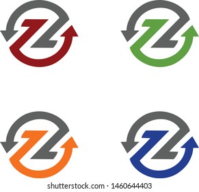 logo design vector symbol icon letter Z