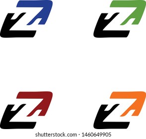 logo design vector symbol icon letter Z