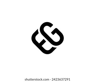 EG logo design vector template