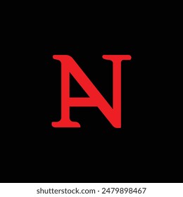 AN logo design vector template