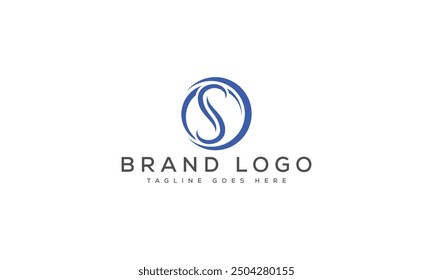 SO logo design vector template design for brand