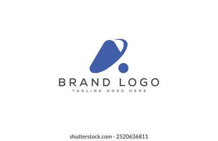 Um design de modelo de vetor de design de logotipo para a marca