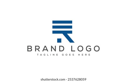 RE logo design vector template design for brand